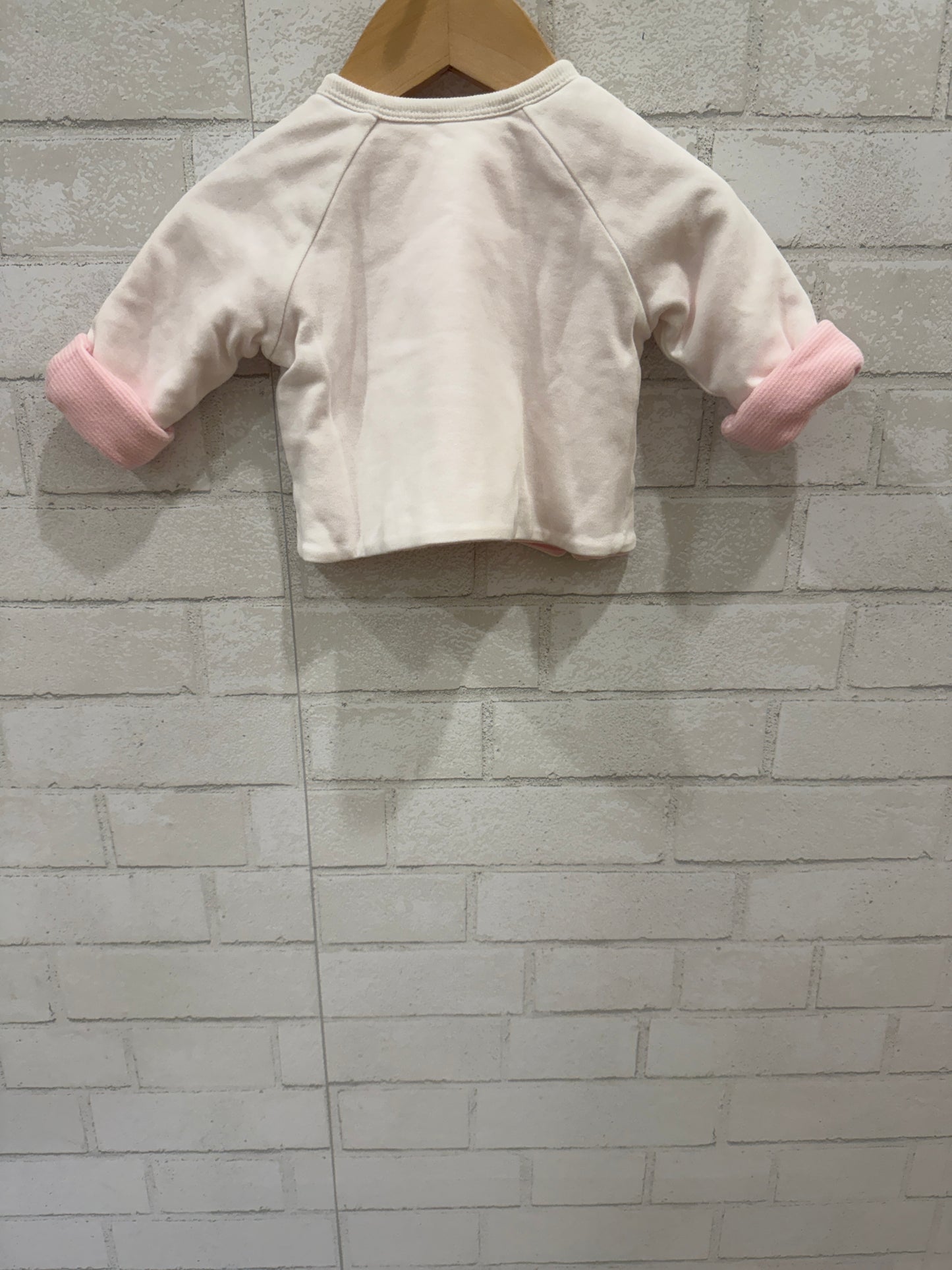 RALPH LAUREN SET: Cardigan +Pants/ 6M