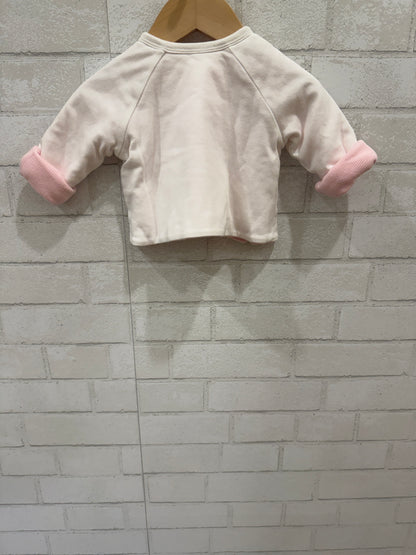 RALPH LAUREN SET: Cardigan +Pants/ 6M