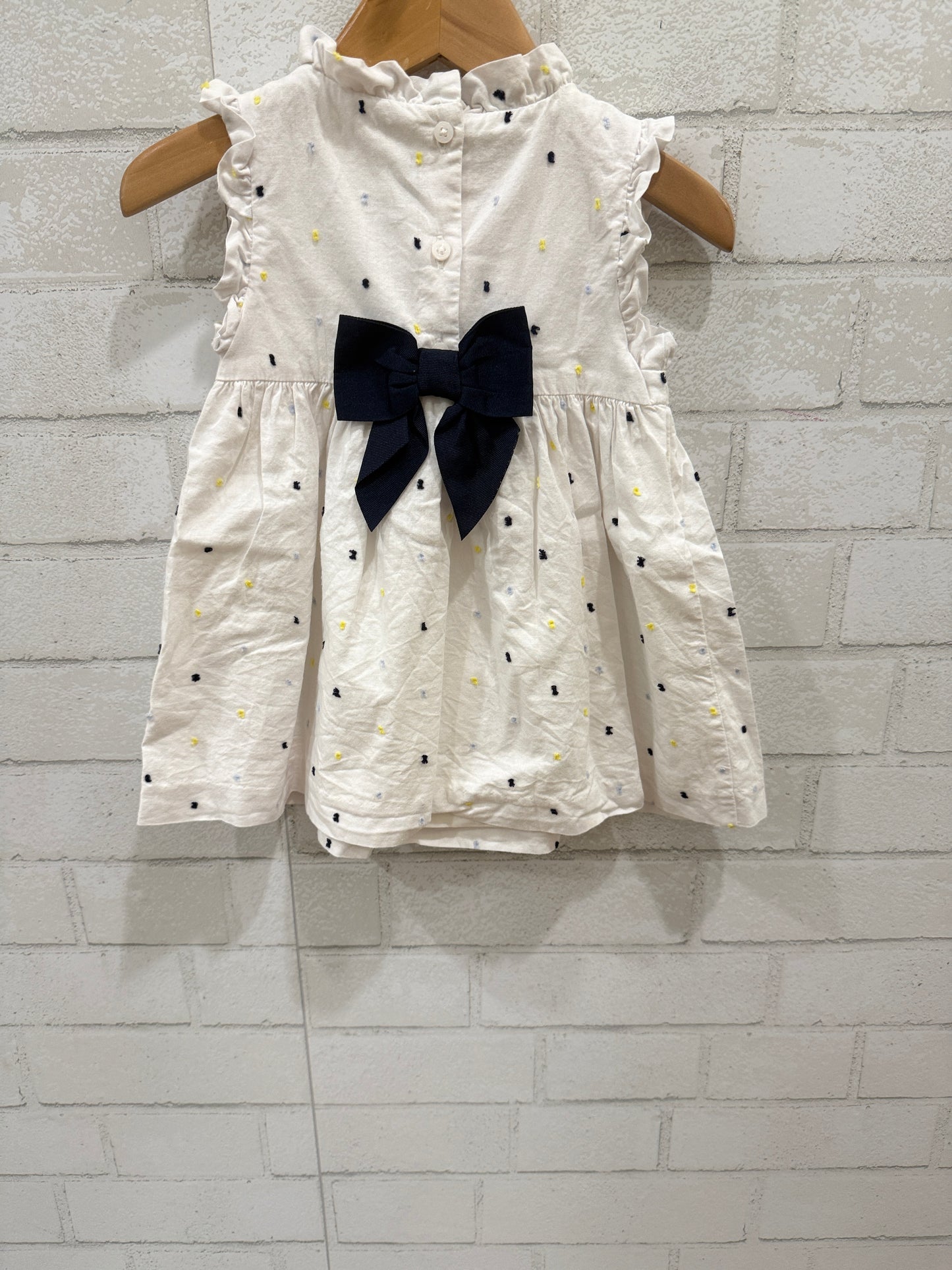 JANIE & JACK Cotton Sleeveless Dress/6-12M