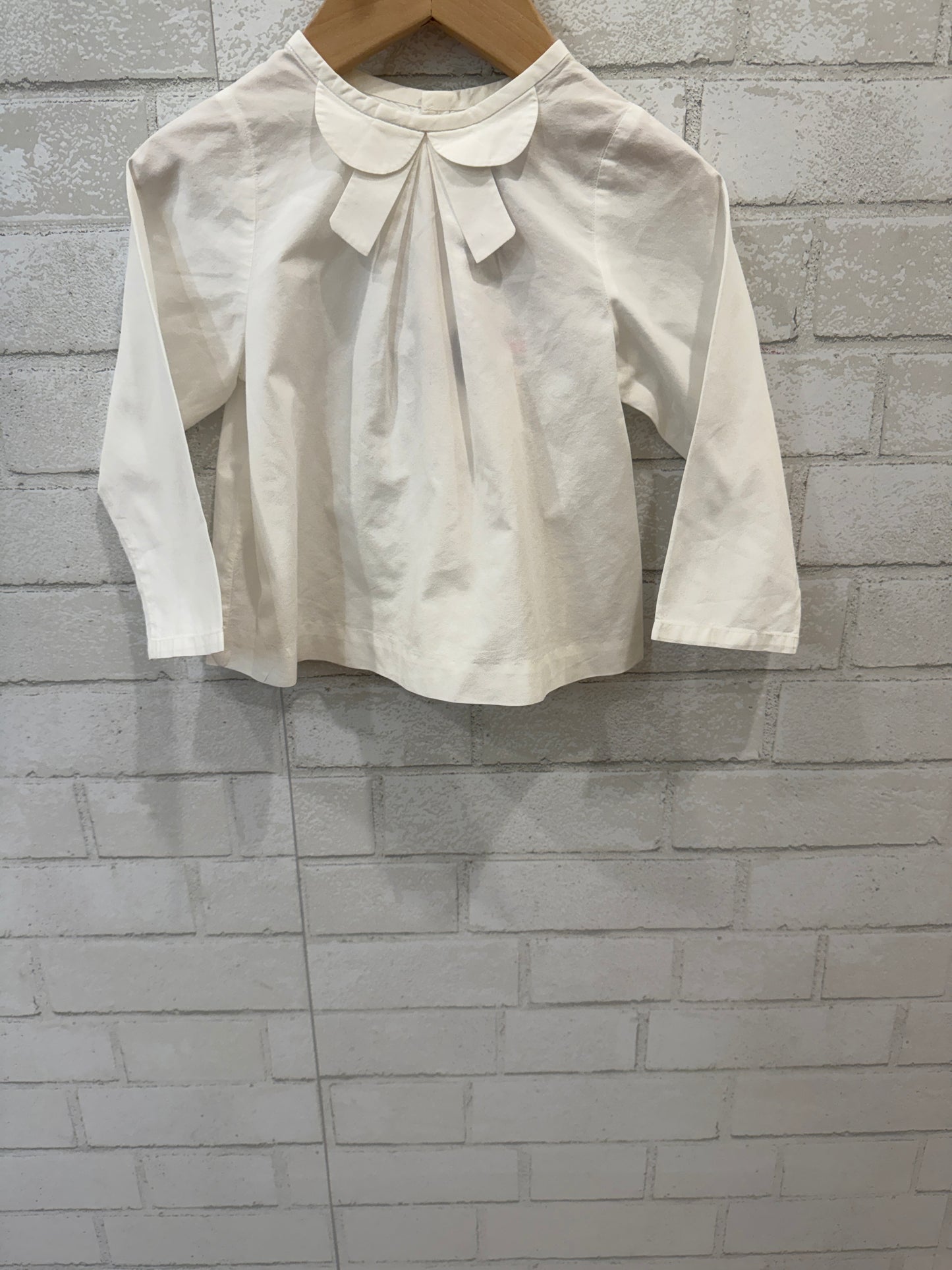JACADI LS button Up In The Back Round col/ 24M