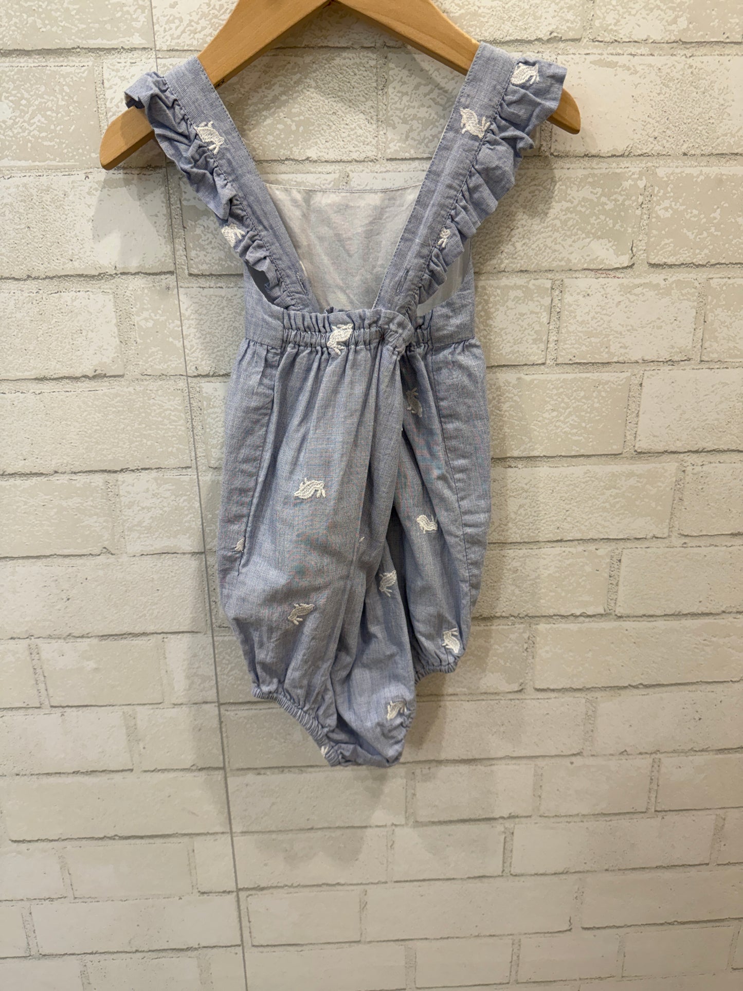 BABY BODEN Cotton Rompers W Bunnies/18-24M