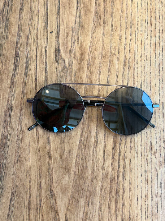 SAINT LAURENT 210 Round Double Sunglasses