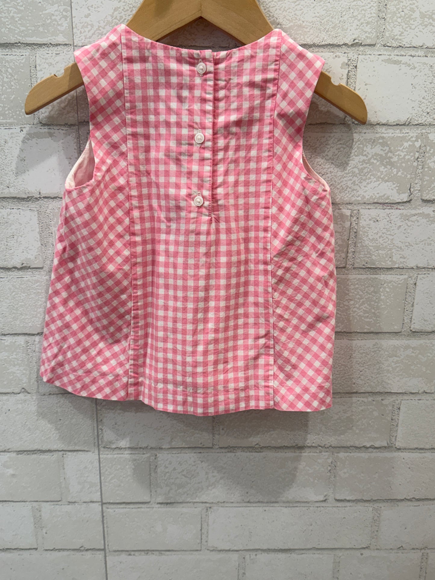 JANIE & JACK Cotton Sleeveless Dress + Pantie/18-24M