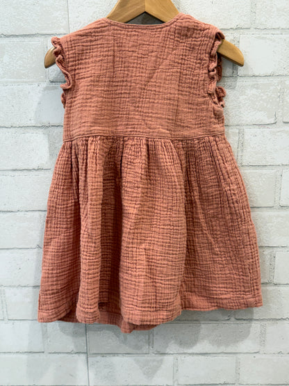 OLIVER &RAIN Sleeveless Cotton Dress+Short/24M