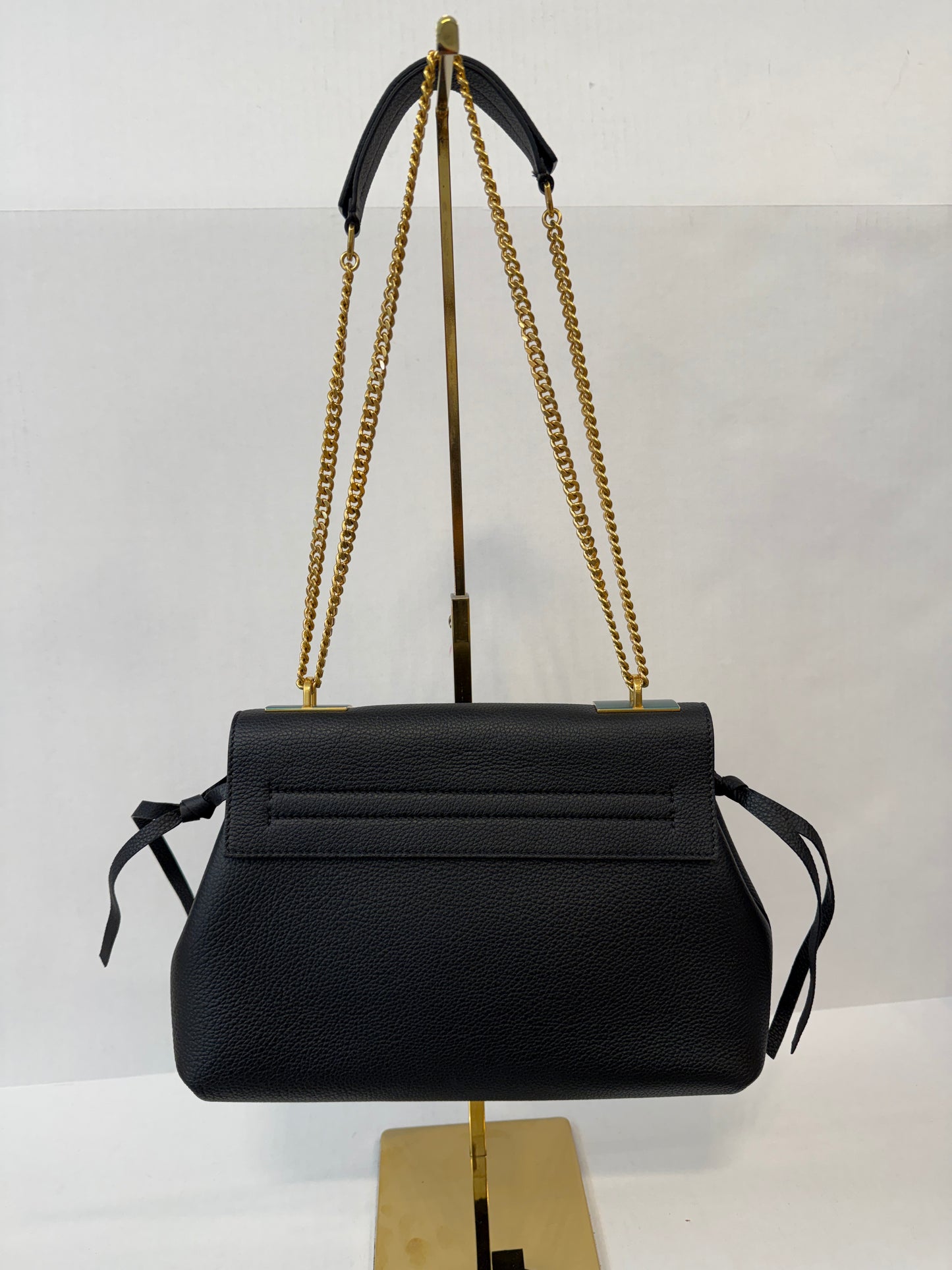 VALENTINO GARAVANI NWT V-Ring Leather Medium Shoulder Bag