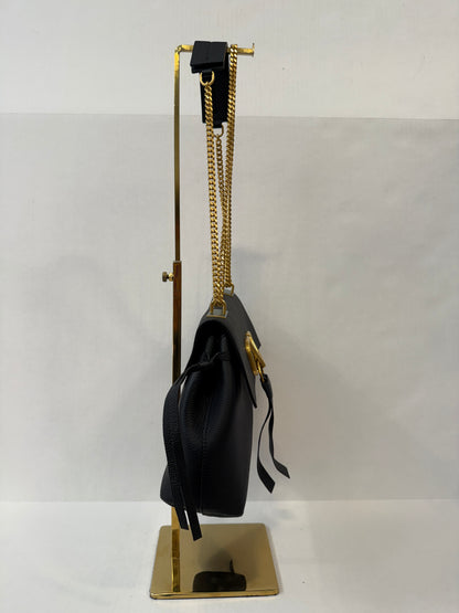 VALENTINO GARAVANI NWT V-Ring Leather Medium Shoulder Bag