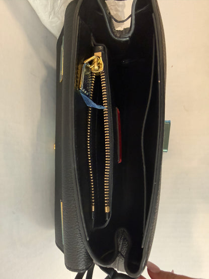 VALENTINO GARAVANI NWT V-Ring Leather Medium Shoulder Bag