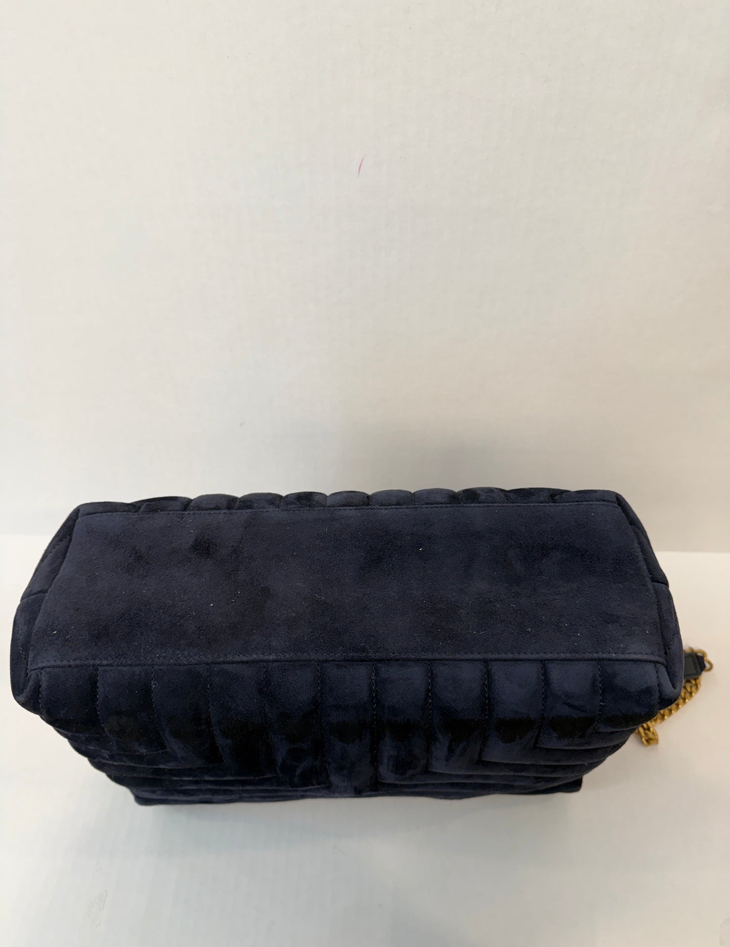 SAINT LAURENT Loulou Velvet Shoulder Bag