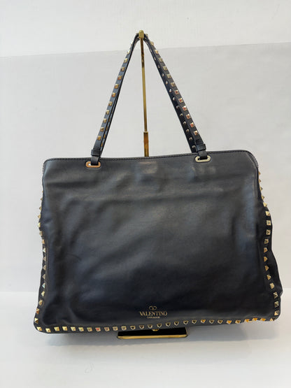 VALENTINO GARAVANI Rockstud Leather Shoulder Bag