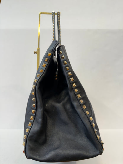VALENTINO GARAVANI Rockstud Leather Shoulder Bag