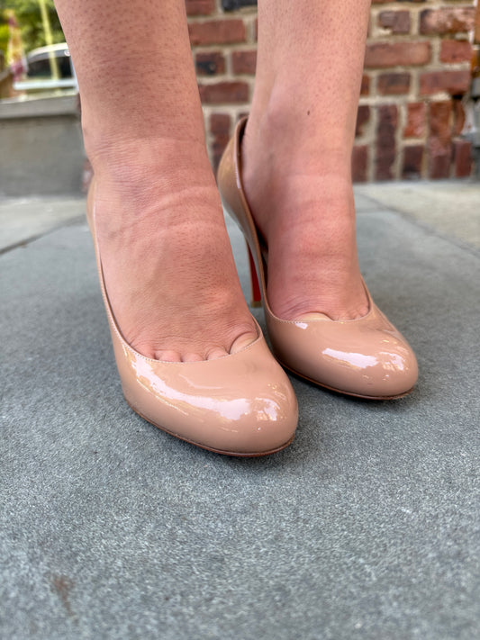 CHRISTIAN LOUBOUTIN Simple Pump 100/US5.5-EU35.5