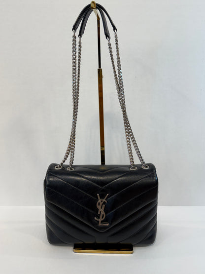 SAINT LAURENT Loulou Calfskin  Small Shoulder Bag