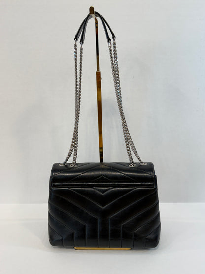 SAINT LAURENT Loulou Calfskin  Small Shoulder Bag