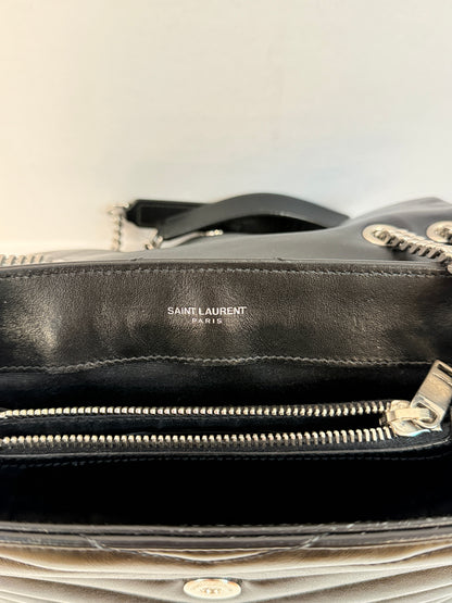 SAINT LAURENT Loulou Calfskin  Small Shoulder Bag