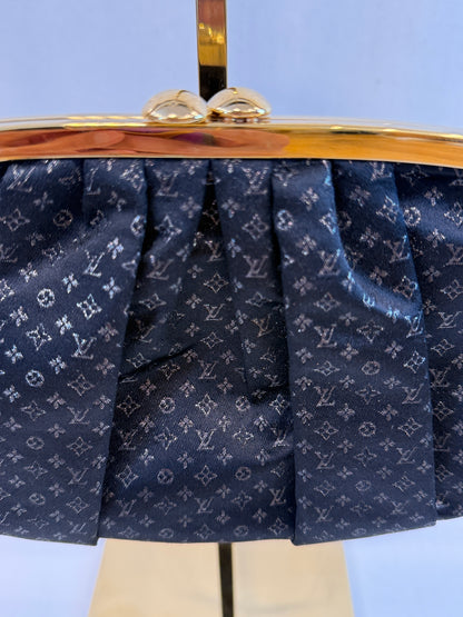 LOUIS VUITTON Limited Edition Satin Monogram Aumoniere