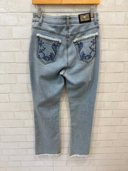 ETRO NWT Embroidered Bootcut Jeans / M-US28
