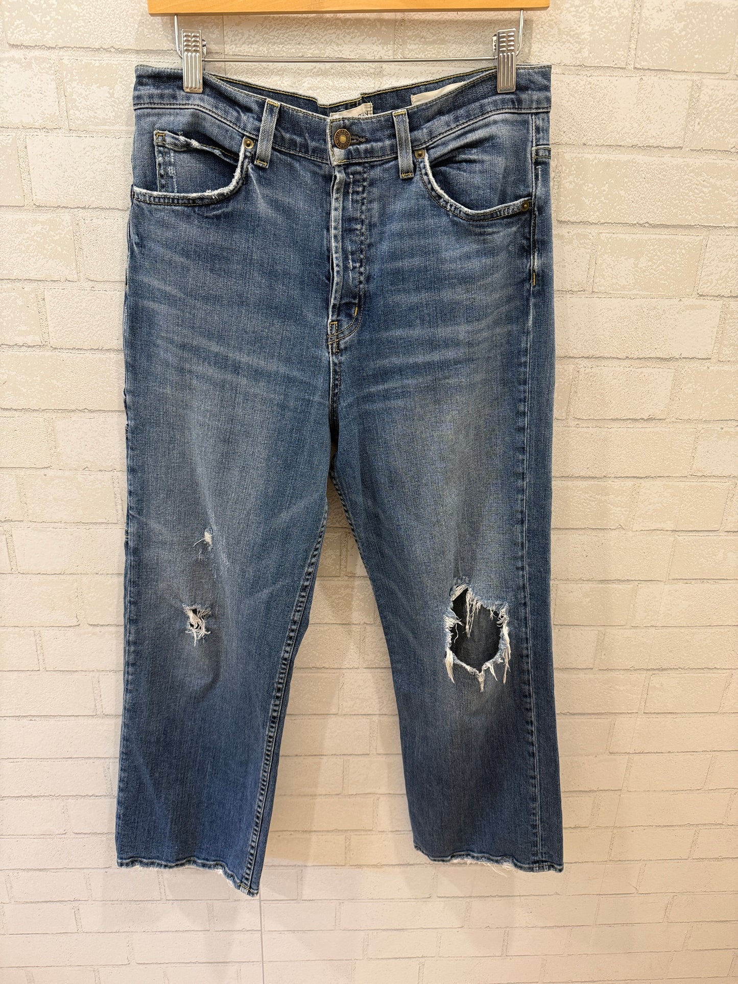 NILI LOTAN Ripped Jeans / M-30