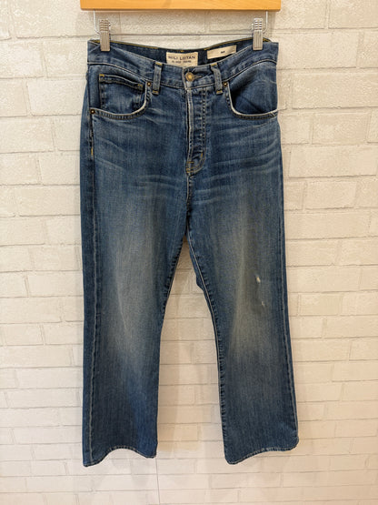 AGOLDE High Waist Ripped Jeans / M