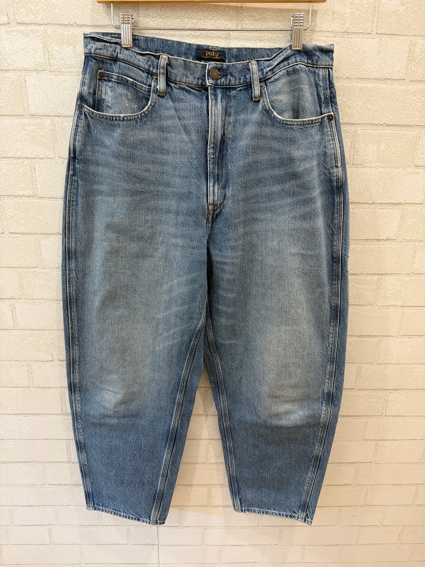 POLO RALPH LAUREN High Rise Straight Leg Jeans / L-31
