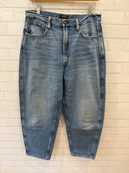 POLO RALPH LAUREN High Rise Straight Leg Jeans / L-31
