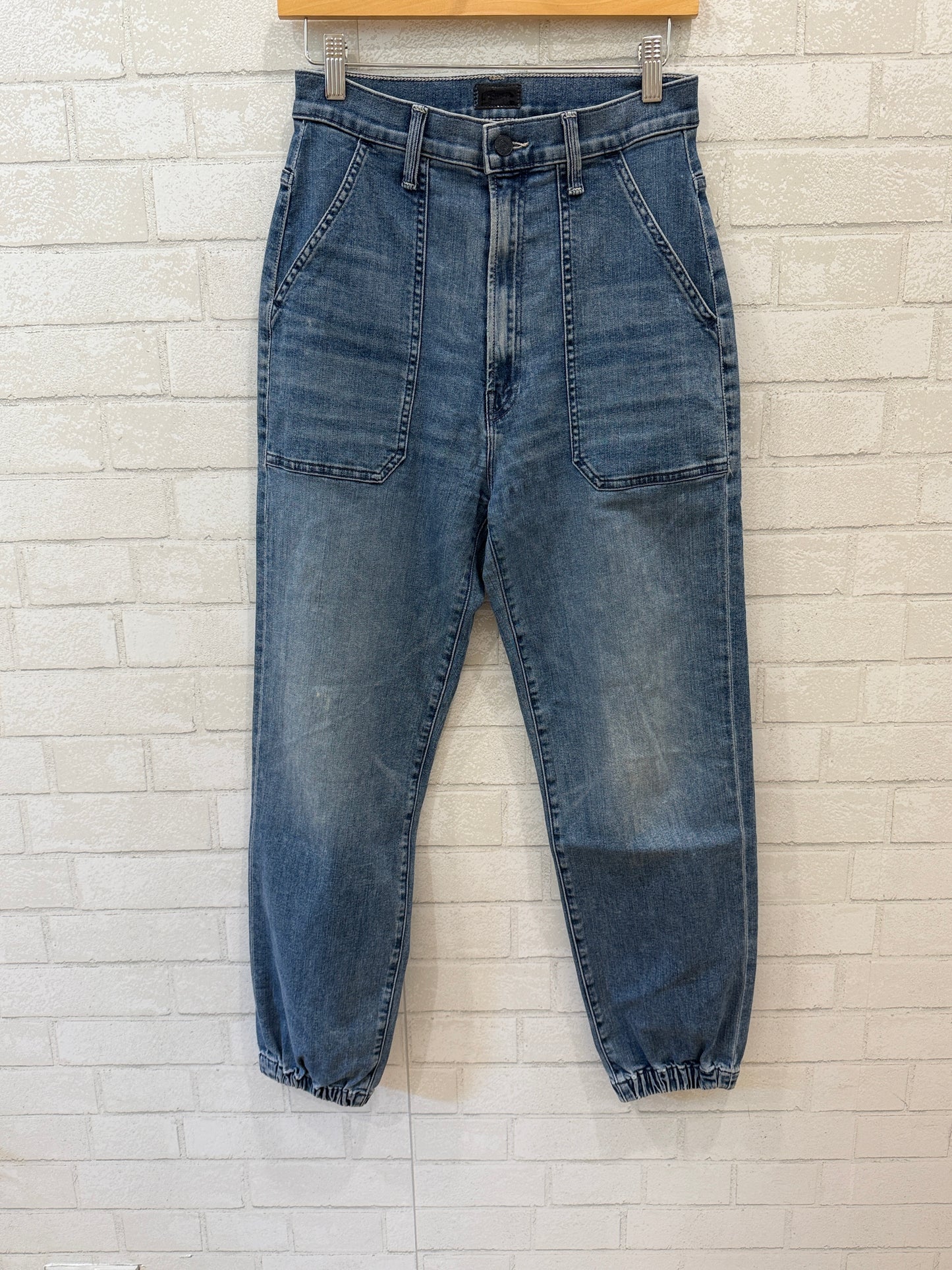 MOTHER Mid Rise Cargo Jeans/28-M
