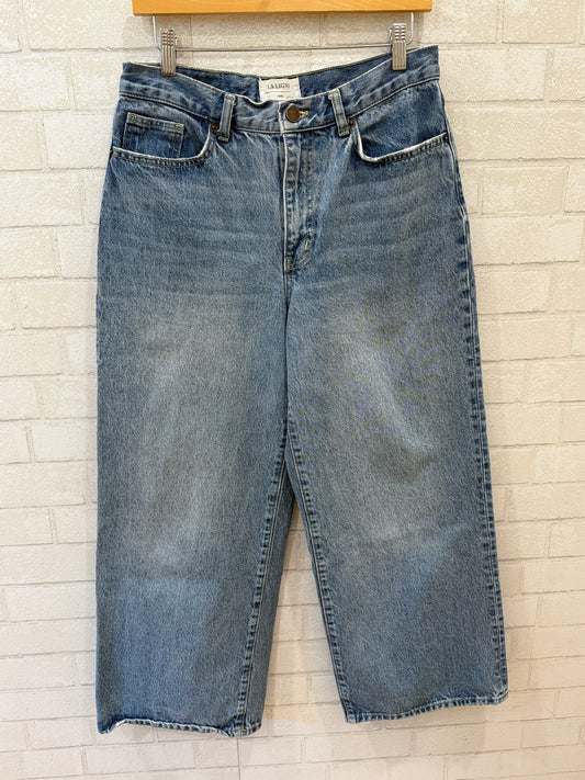 LA LIGNE High Rise Wide Leg Jeans / M-29