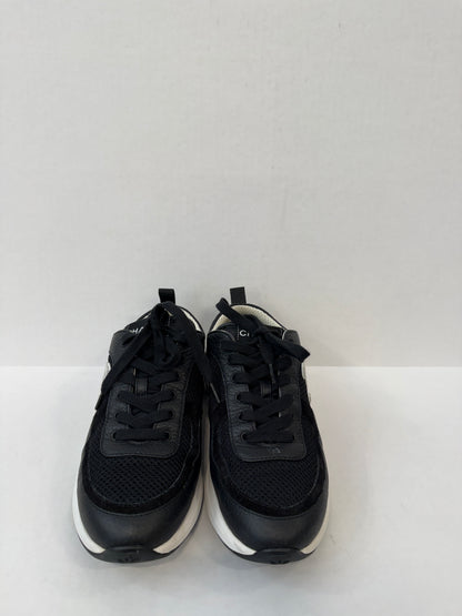 CHANEL Leather & Suede Sneakers/ US6.5-EU37