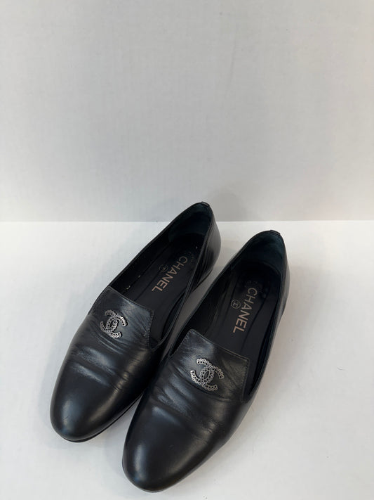 CHANEL  Leather Loafers/ US6.5-EU37