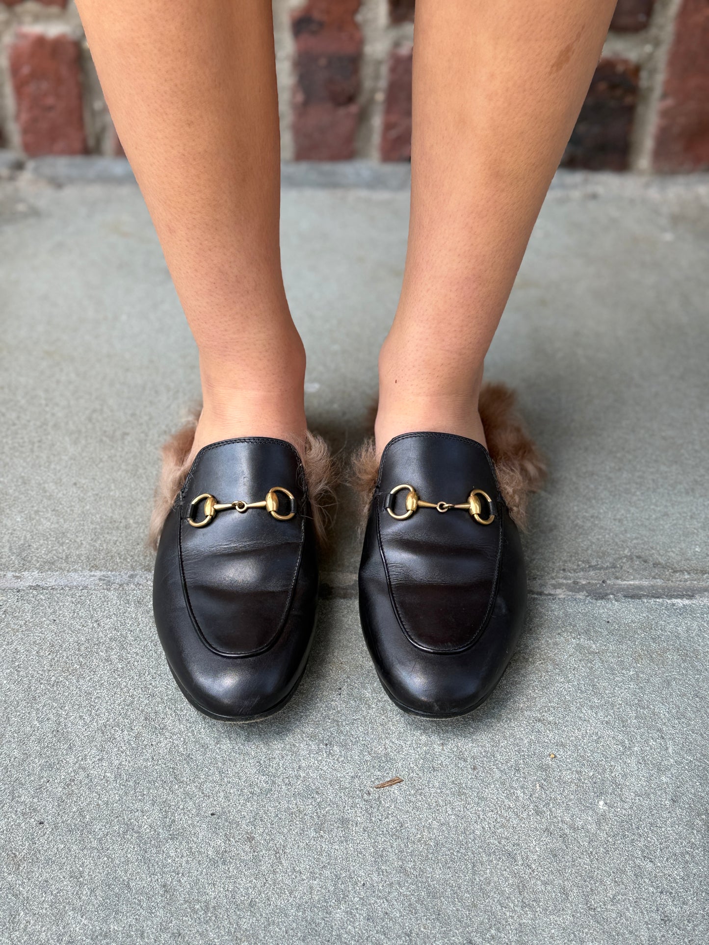 DOLCE VITA Leather Noles City Slides HHeels Sandals/US7-EU 37.5