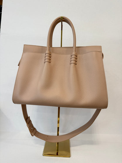 TOD'S Leather Bauletto Two Way  Shoulder Bag