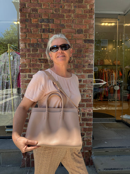 TOD'S Leather Bauletto Two Way  Shoulder Bag