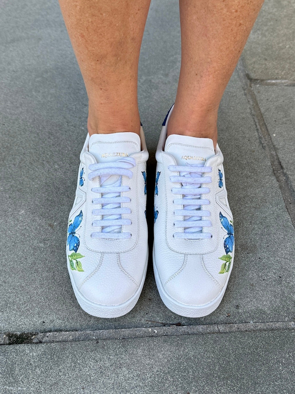 AQUAZZURA NWT Flowers Sneakers/ US 10 -EU 40