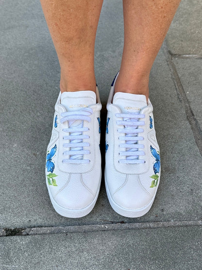AQUAZZURA NWT Flowers Sneakers/ US 10 -EU 40