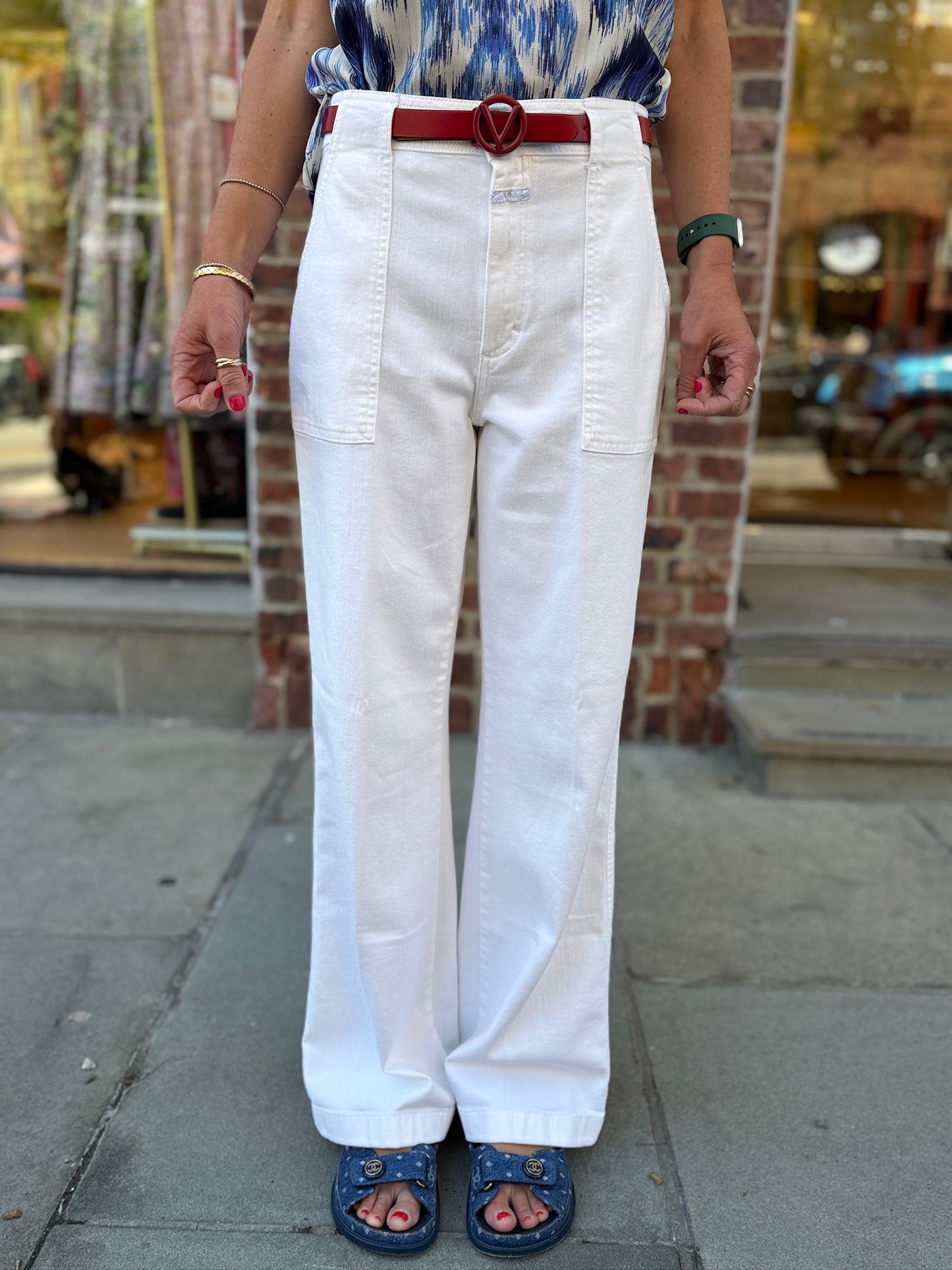 CLOSED  High Rise Wide Legs Jeans/ S- US27