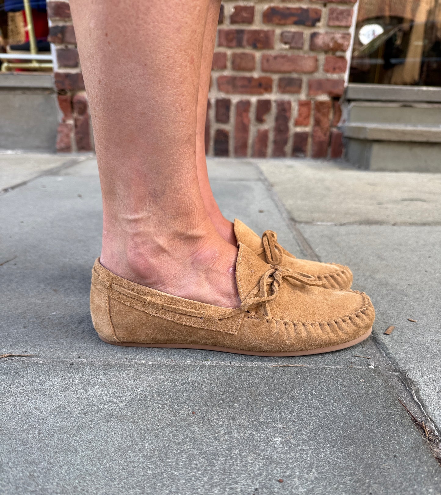 REFORMATION Suede Annette Loafers/ US7.5-EU38