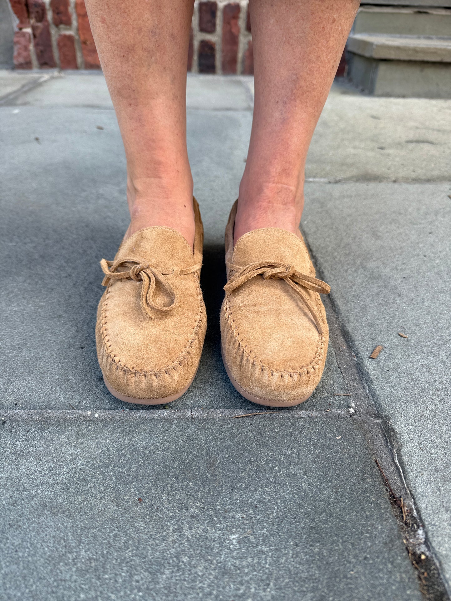 REFORMATION Suede Annette Loafers/ US7.5-EU38