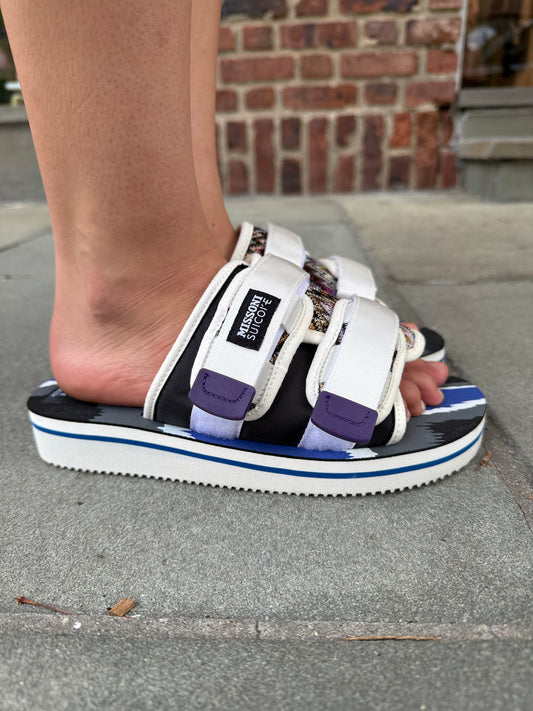 SUICOKE X MISSONI Moto Slide Sandals/US6