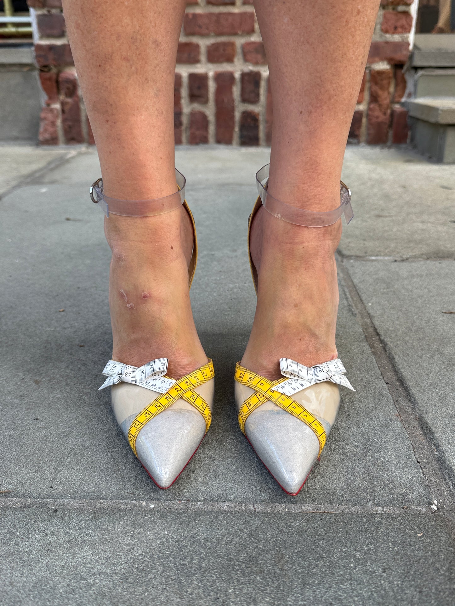 CHRISTIAN LOUBOUTIN Limited Edition High Heel Metripump / US9-EU40