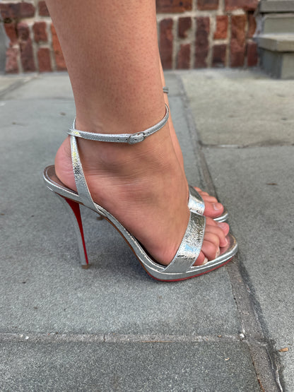 LOUBOUTIN NWT Leather Miss Z Heels Sandals/US5-EU35