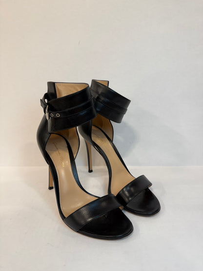 GIANVITO ROSSI Leather High Heels Sandals/US8-EU38.5