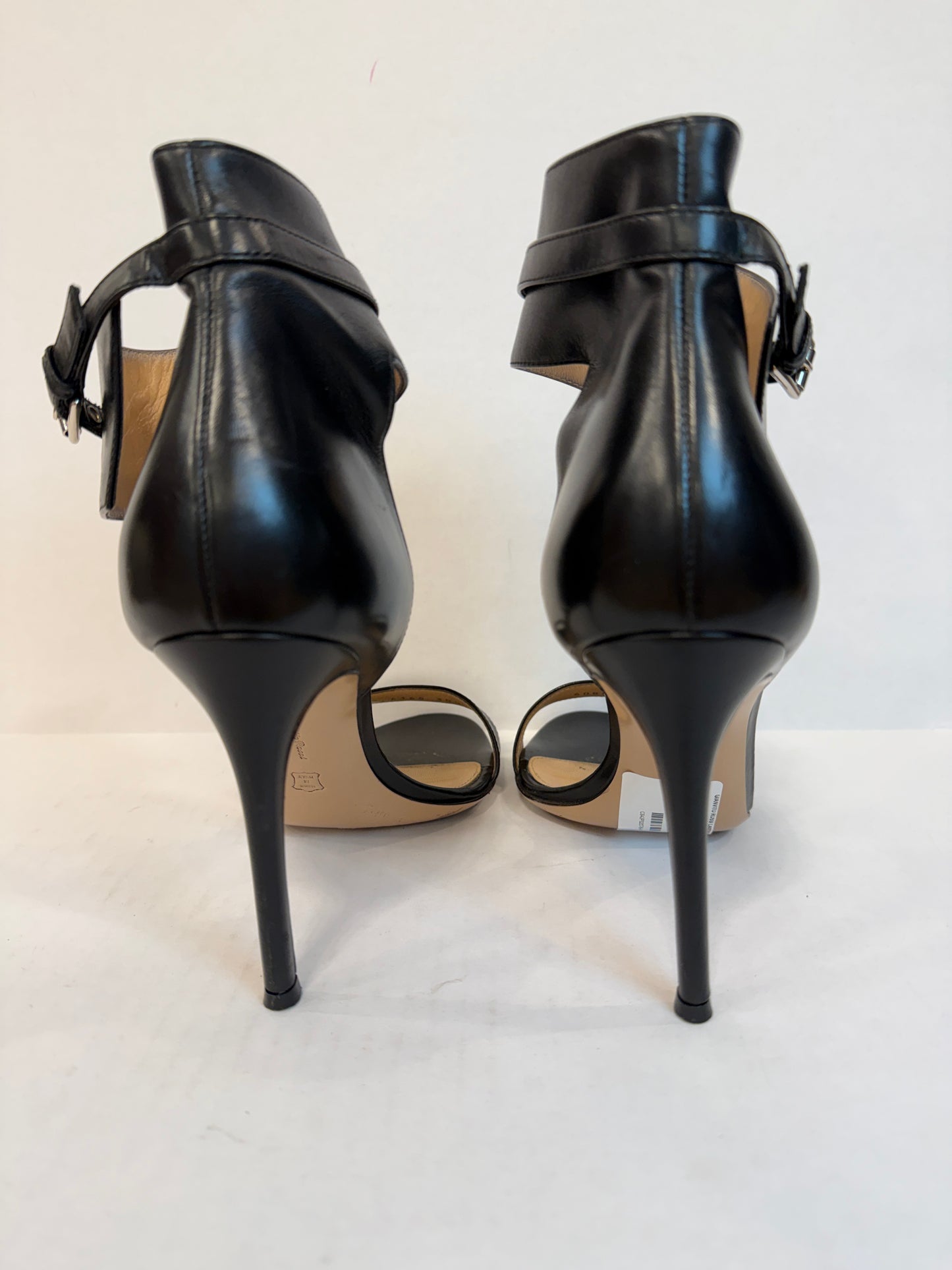 GIANVITO ROSSI Leather High Heels Sandals/US8-EU38.5