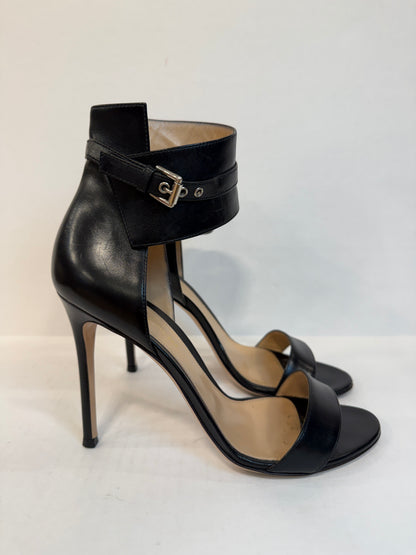 GIANVITO ROSSI Leather High Heels Sandals/US8-EU38.5