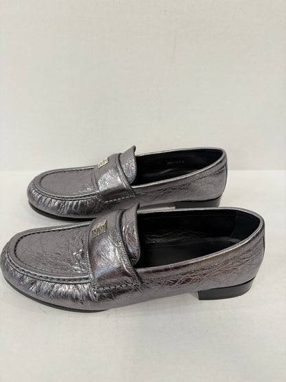 GIVENCHY Lamb  Leather $G Medaillon Loafers/US8.5-EU39