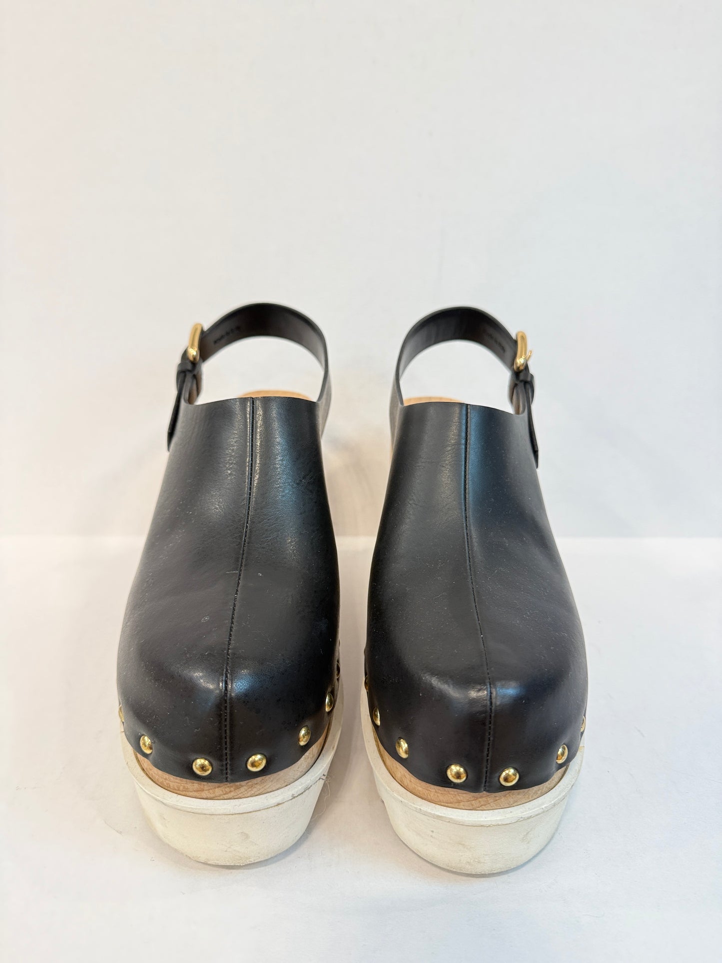 STELLA MCCARTNEY Elyse Platform Wedge Clogs/US8-EU38