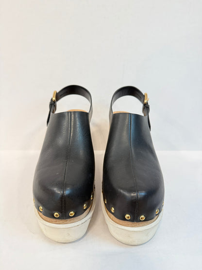 STELLA MCCARTNEY Elyse Platform Wedge Clogs/US8-EU38