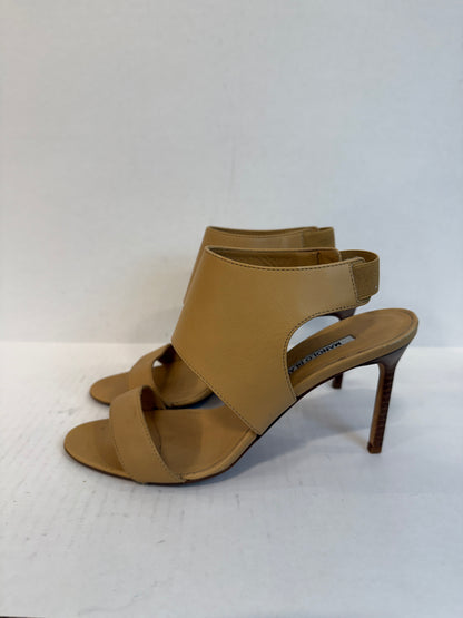 MANOLO BLAHNIK Loyal High Heel Sandals / US8-EU39