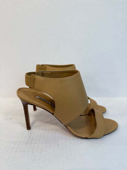 MANOLO BLAHNIK Loyal High Heel Sandals / US8-EU39