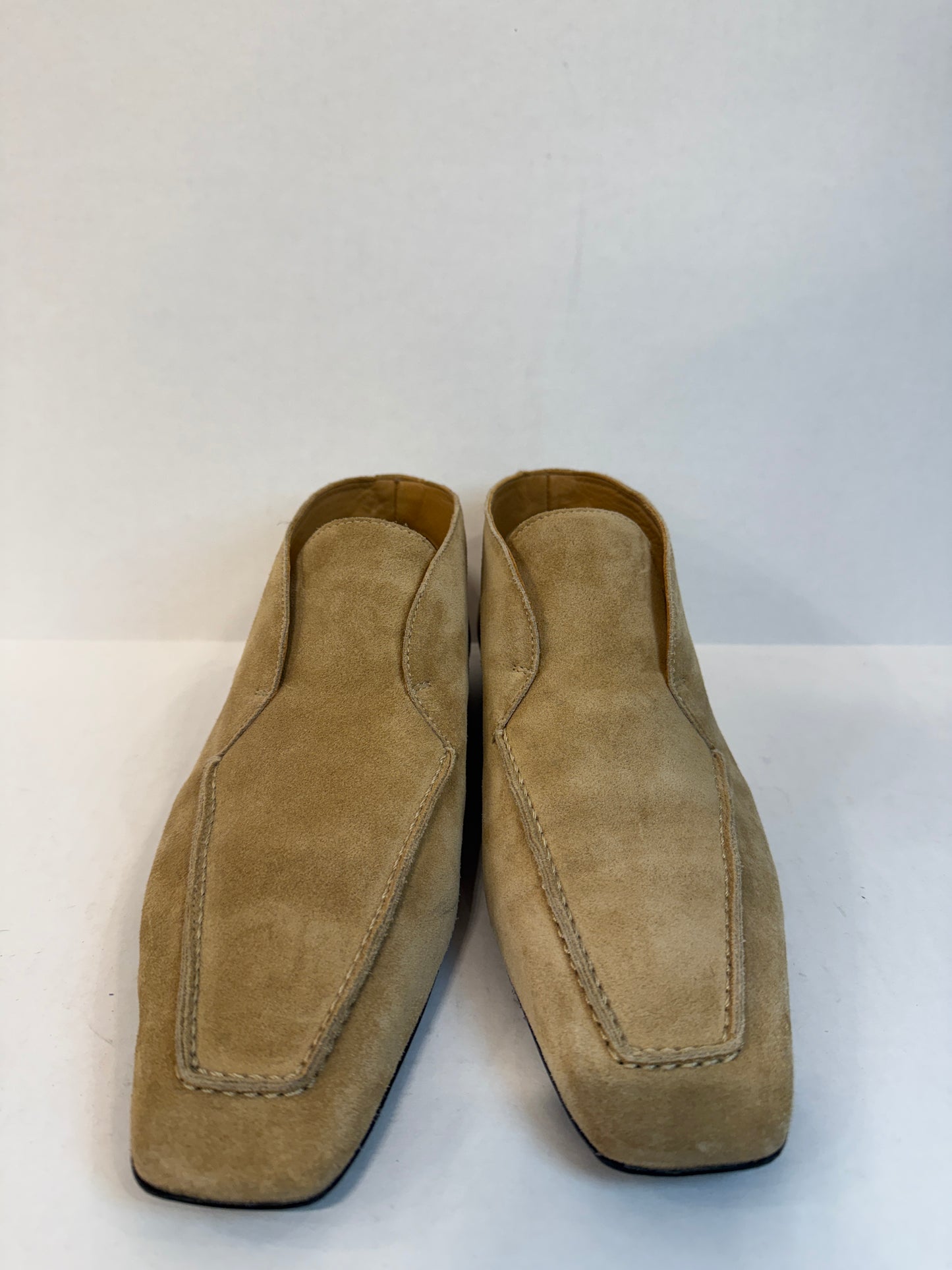 TOTEME The Desert Suede Ankle Boot in Sand — Excellent | EU39-US8.5