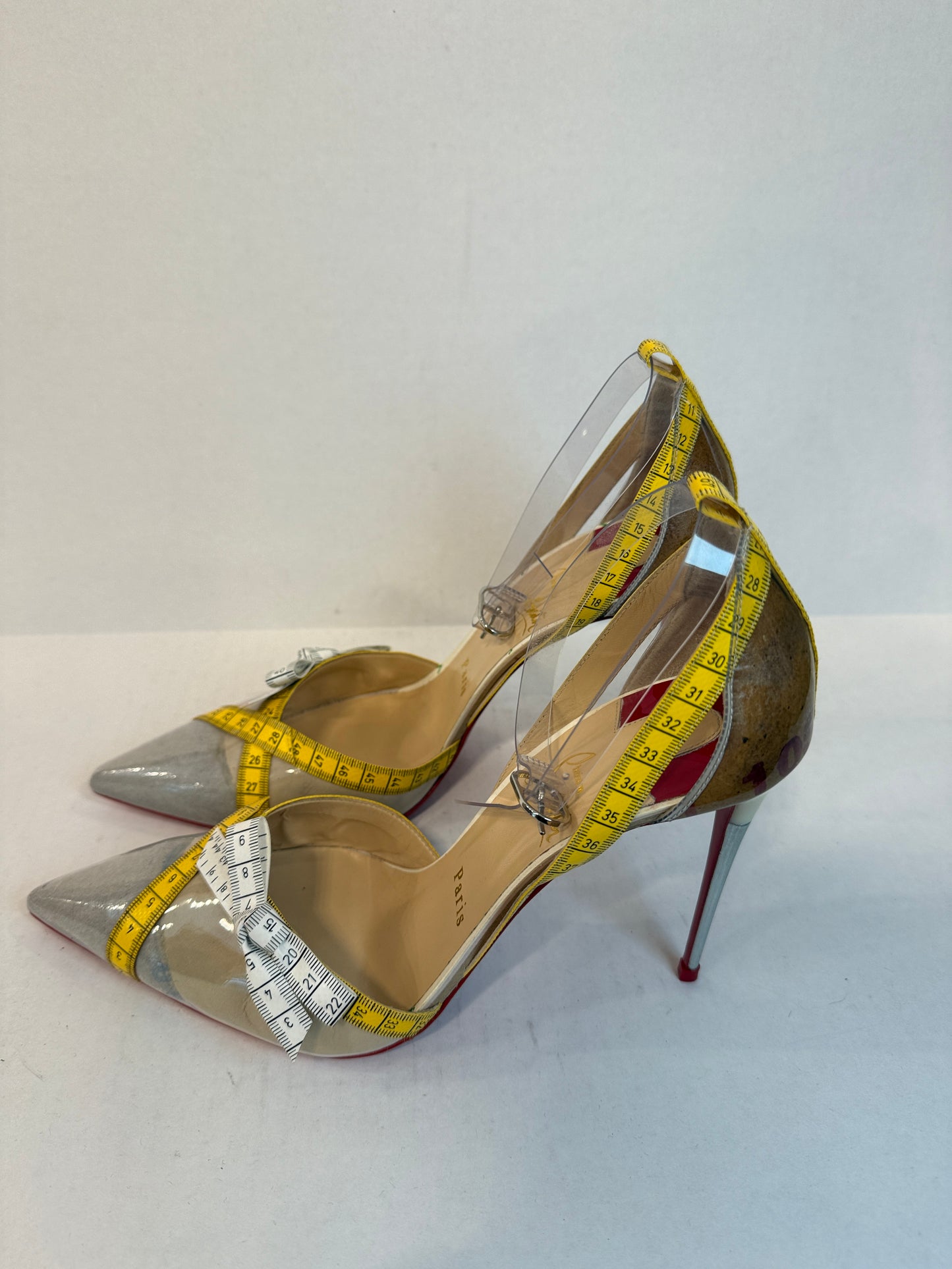 CHRISTIAN LOUBOUTIN Limited Edition High Heel Metripump / US9-EU40