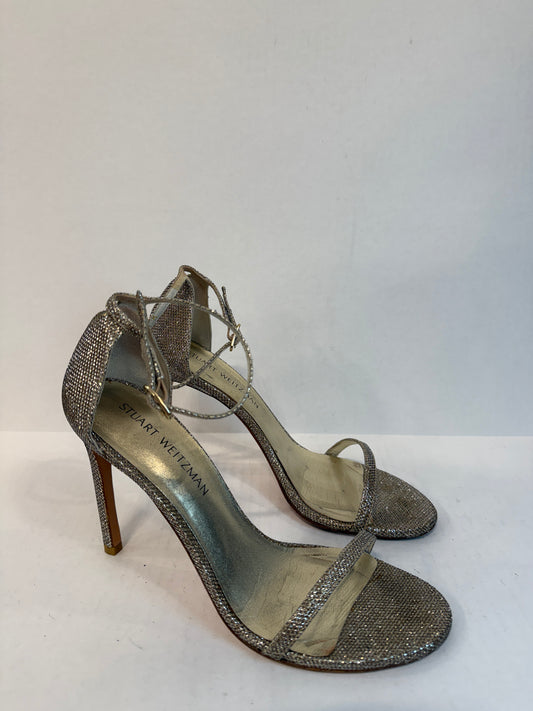 STUART WEITZMAN Ankle Strap High Heel Sandals / US9.5-EU40.5